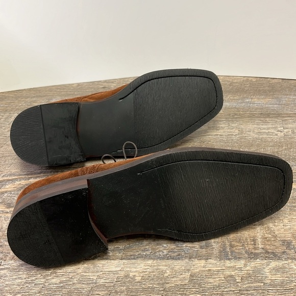 NEW Marco Evani Men’s Italian Sueded Lace Up Shoes Size 10 - Picture 10 of 14